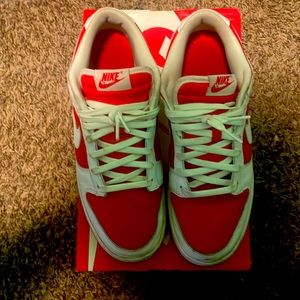 Champion red dunks